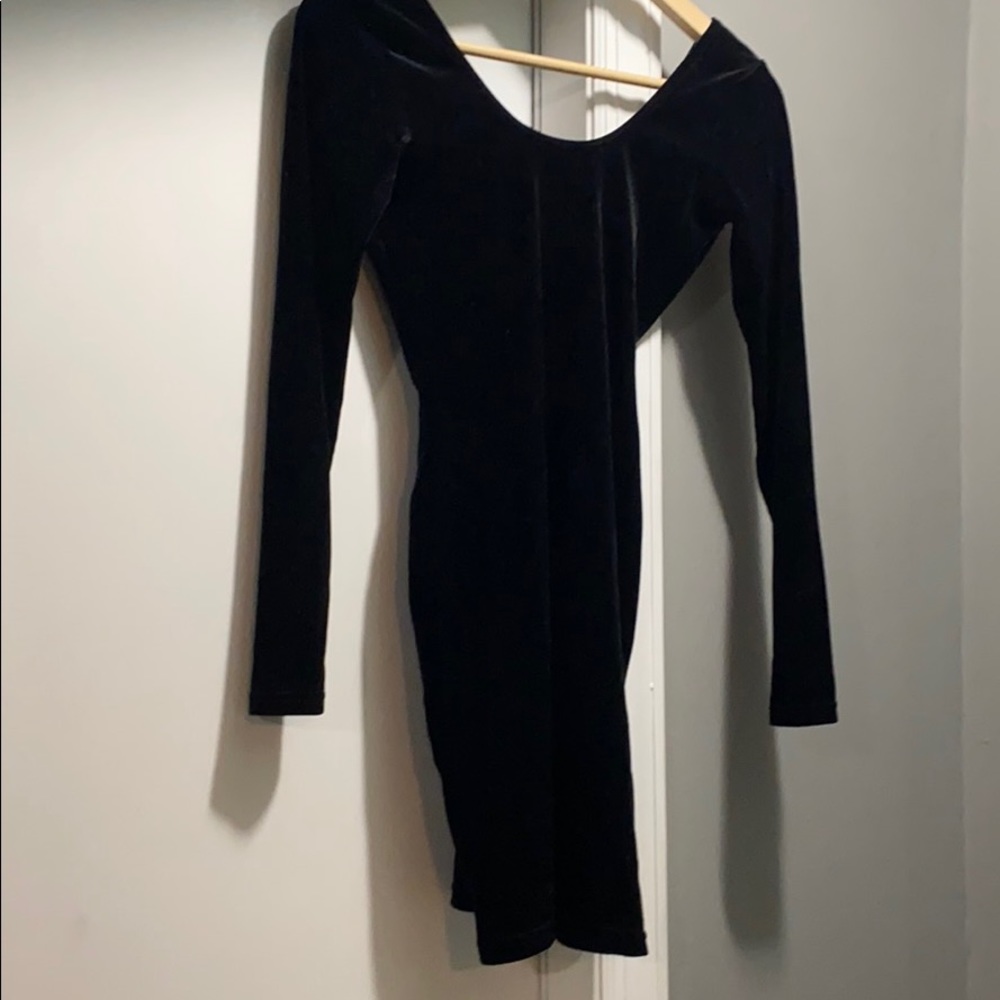 American apparel velvet feel like dress